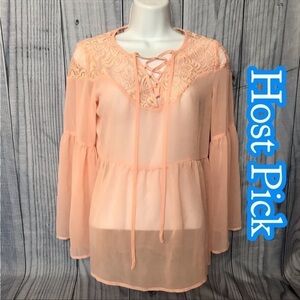 ✅HOST Pick✅ Decree Sheer Top, Small